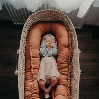 V ľanovom hniezdočku je útulne ❤️ 100% ľan je príjemný materiál, čo ocení pokožka každého bábätka. A je ručne šité na...