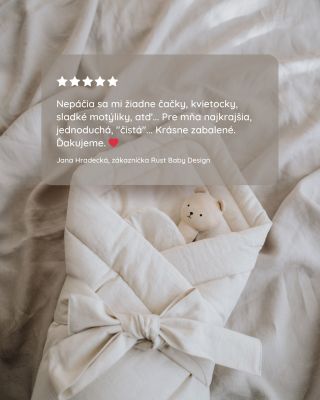 Od zákazníčky Janky :)