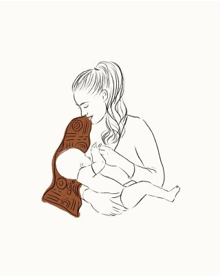 Naša vychytávka je veľká pomôcka pre pokojné kojenie. Výrazné čierno-biele vzory zaujmú očká bábätka, pretože v prvých...