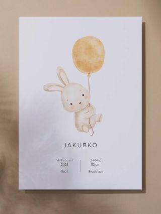 Túto personalizovanú krásnotku teraz dostanete ako darček k objednávke nad 80€ 🎁🧸 Stačí nám do poznámky napísať údaje...